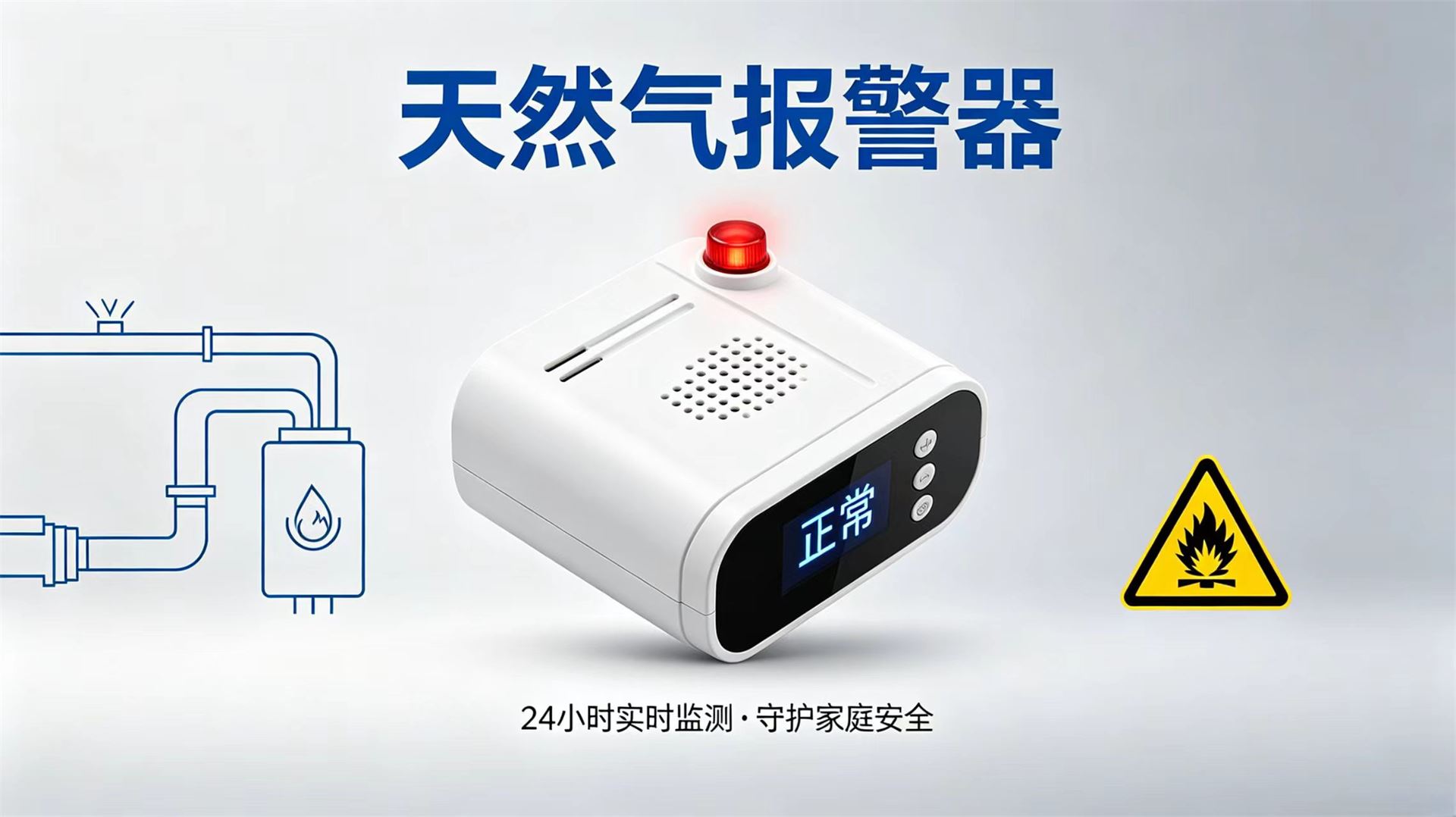 天然气报警器报警后怎么恢复供气